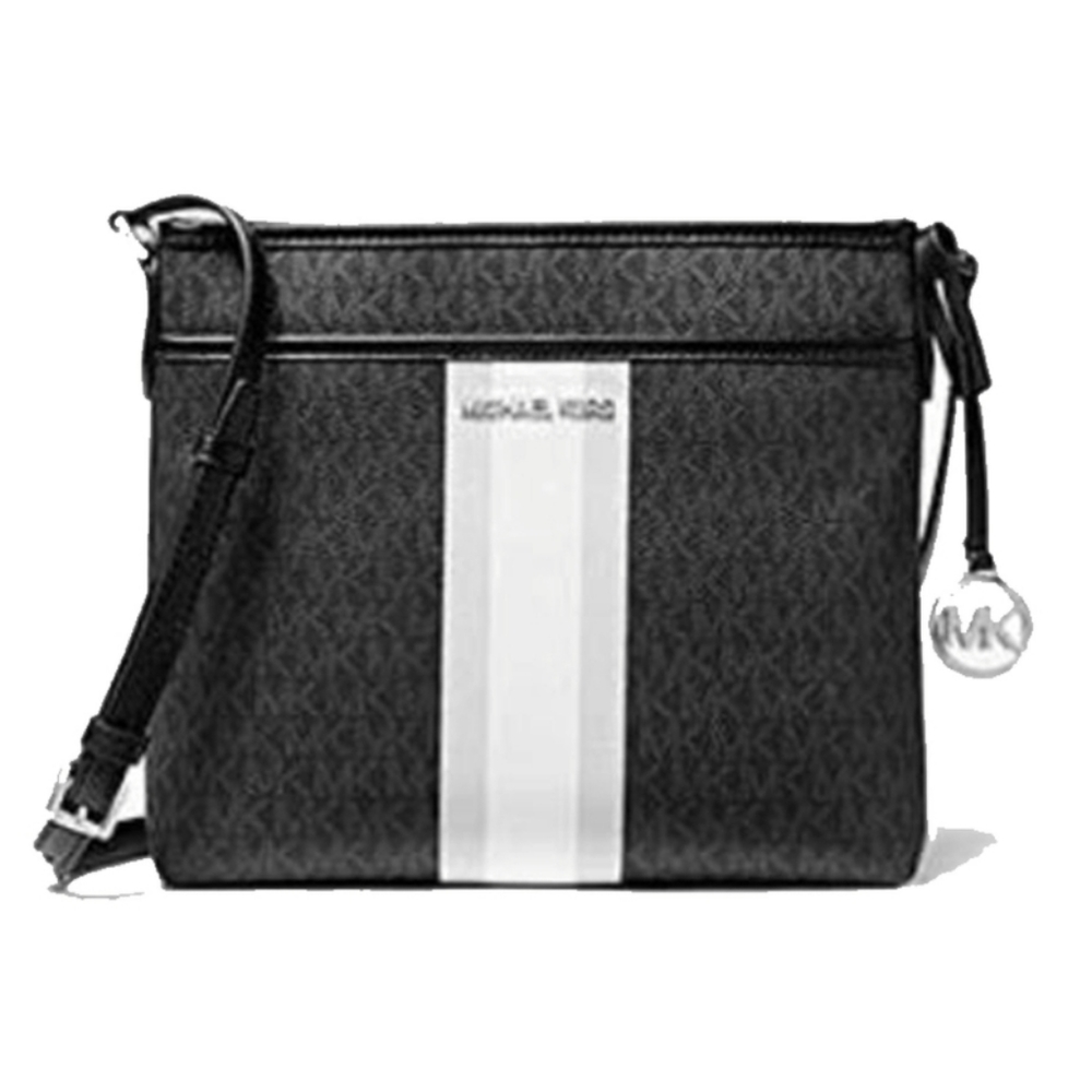 MICHAEL KORS Bedford Black Multi Small Crossbody NWT
